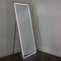 Gold LED Cheval Mirror 170x70cm | Luxe Irish Elegance
