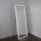 White LED Cheval Mirror 170x70cm | Modern Irish Design