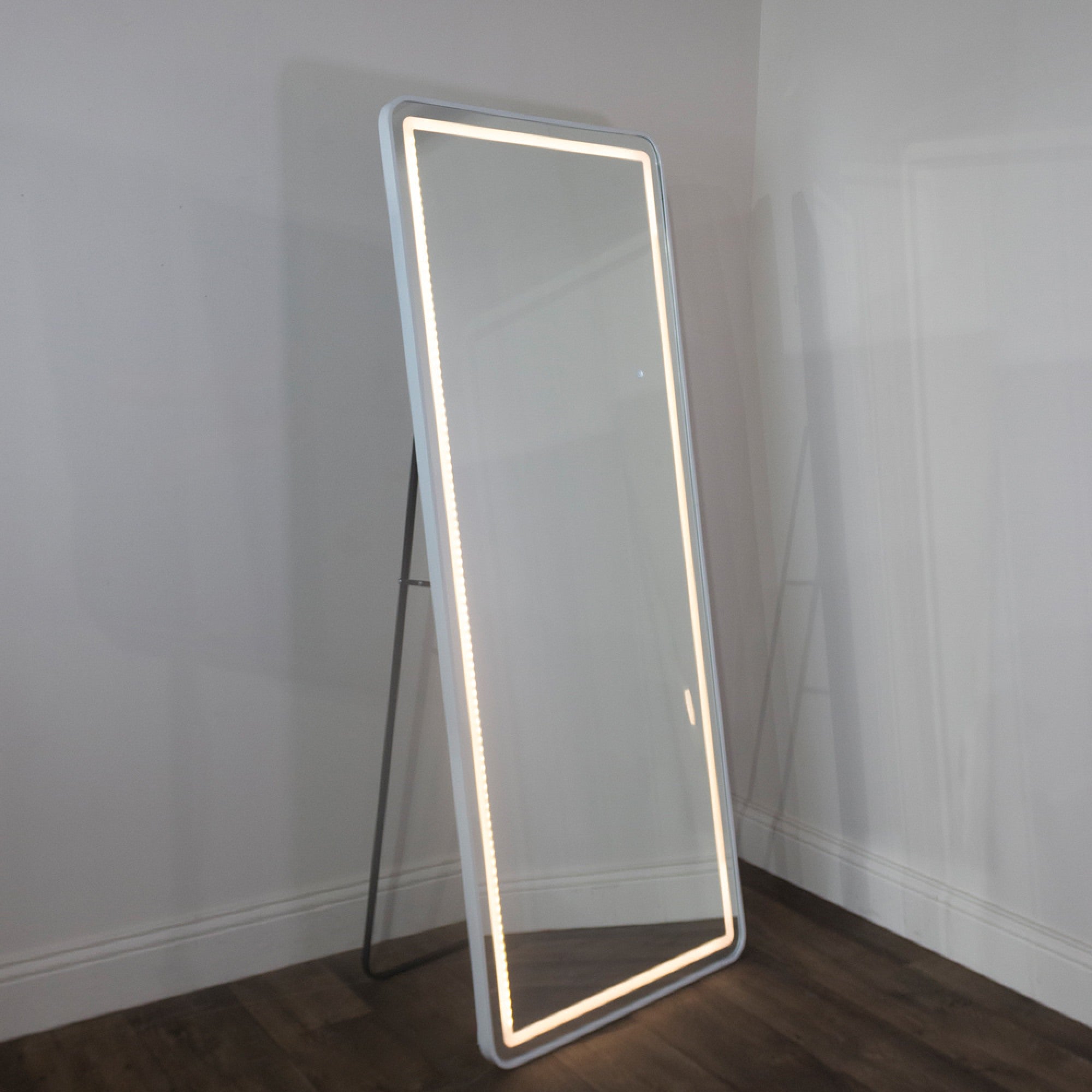 White LED Cheval Mirror 170x70cm | Modern Irish Design