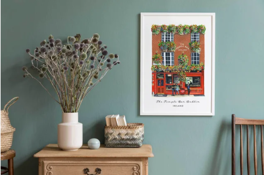 Temple Bar Pub Dublin Print – Archival Ireland Wall Art