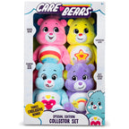 Care Bears toy set packaging with five bears in different colors.