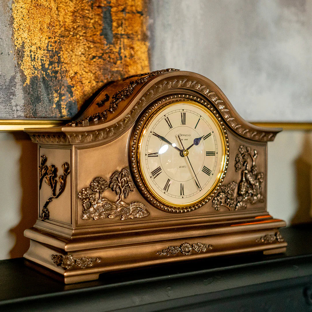 Monaghan Clock Genesis “Oriental Mantle Clock” – Premium Statement Timepiece