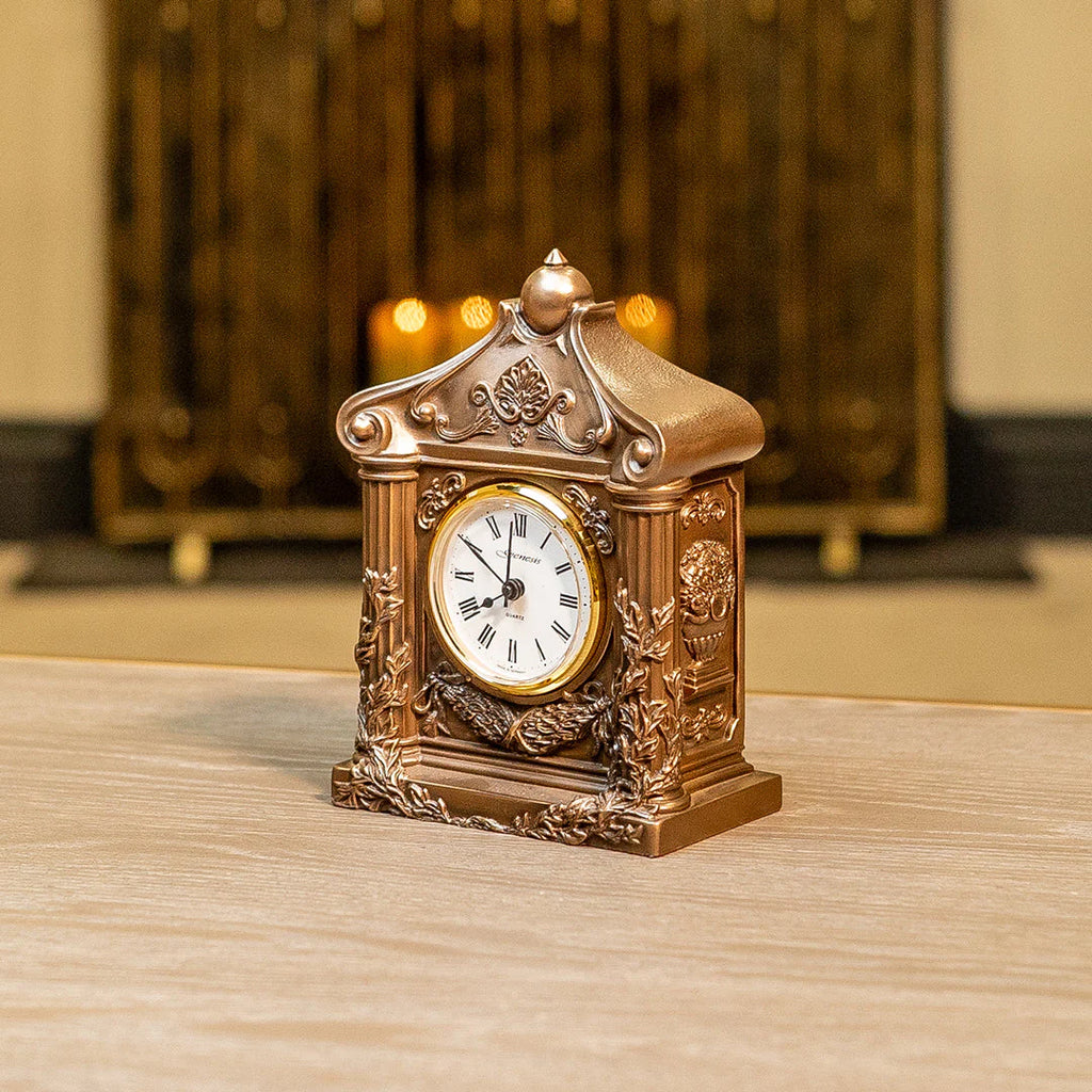 Genesis “Large Mantel Clock” – Traditional Bronze-Finish Timepiece for Ireland