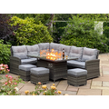 Amalfi Corner Unit with Firepit