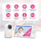 VTech VM7367HD 7" HD Video Baby Monitor