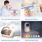 VTech VM7367HD 7" HD Video Baby Monitor