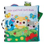 VTech Hide and Peek Soft Book – 2-in-1 Cuddly Bear Toy