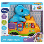 VTech Dino Rescue Truck – Lights, Sounds & Plush T-Rex