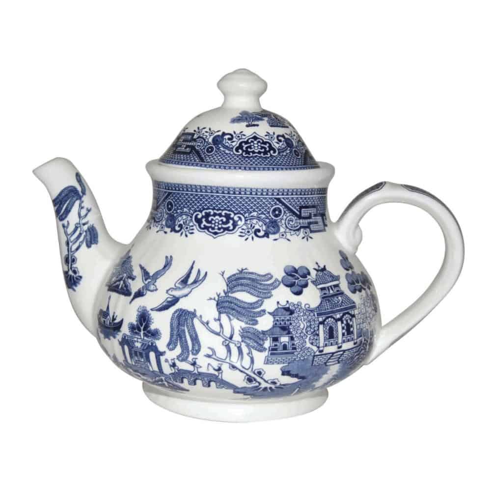 Blue Willow Teapot 1L - Flemings Department Store
