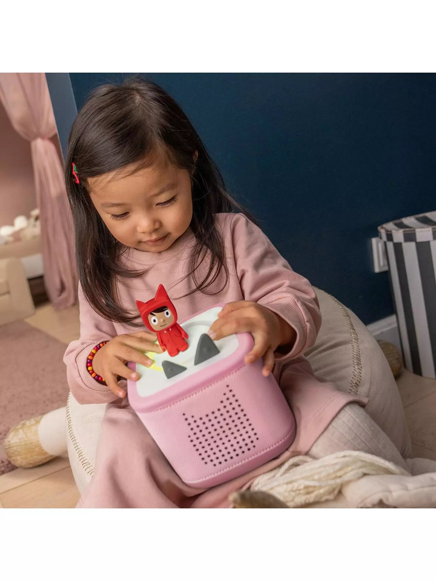 Toniebox 2 – Audio Player for Kids (Grey, Blue, Teal, Red, Pink)