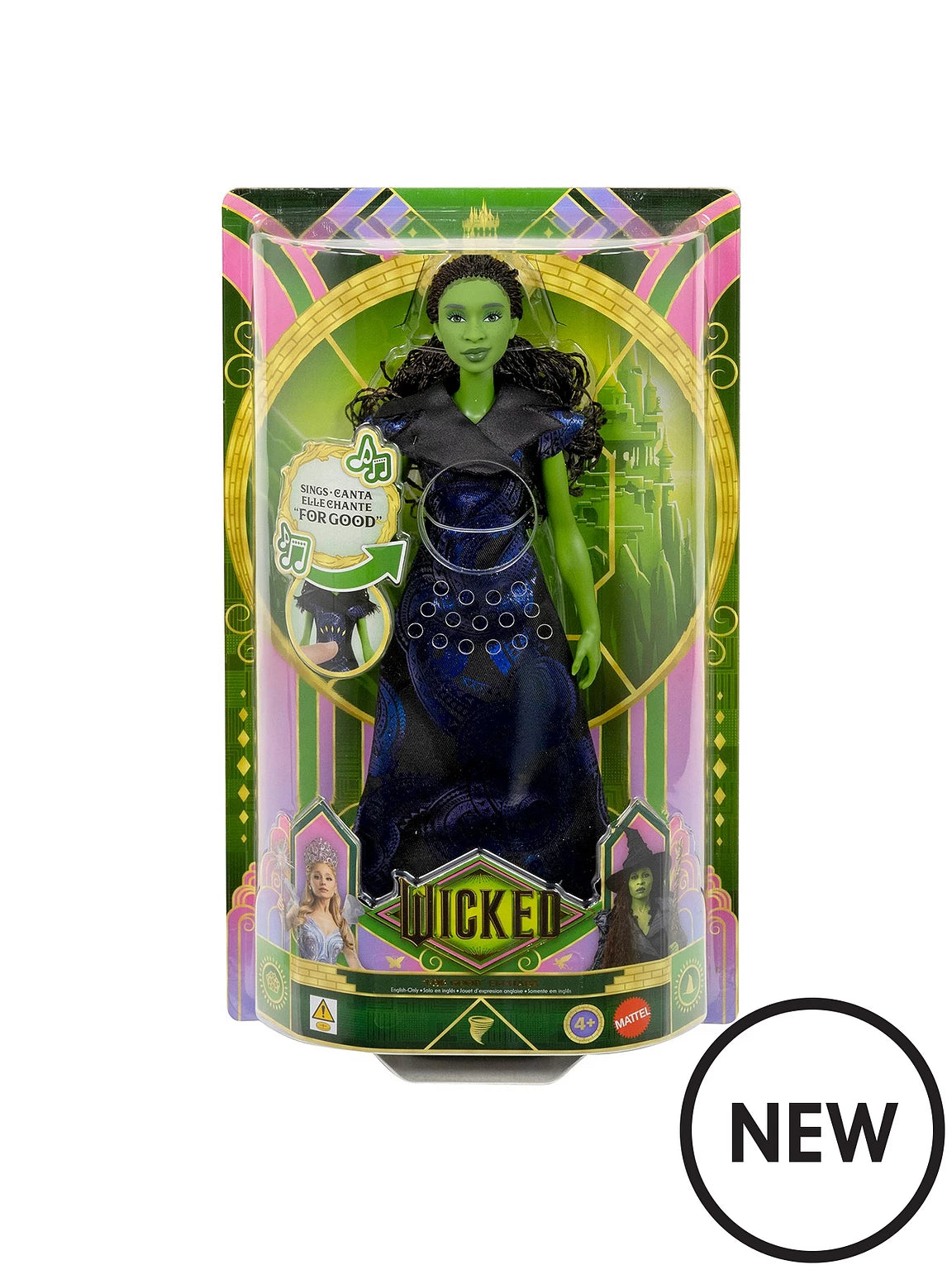 Wicked Elphaba Singing Doll – “For Good” Song Clip