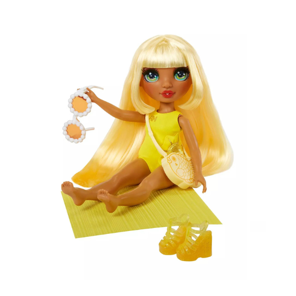 Rainbow High Swim & Style Sunny Doll – Yellow Fashion Doll