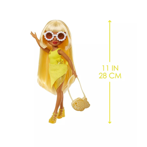 Rainbow High Swim & Style Sunny Doll – Yellow Fashion Doll