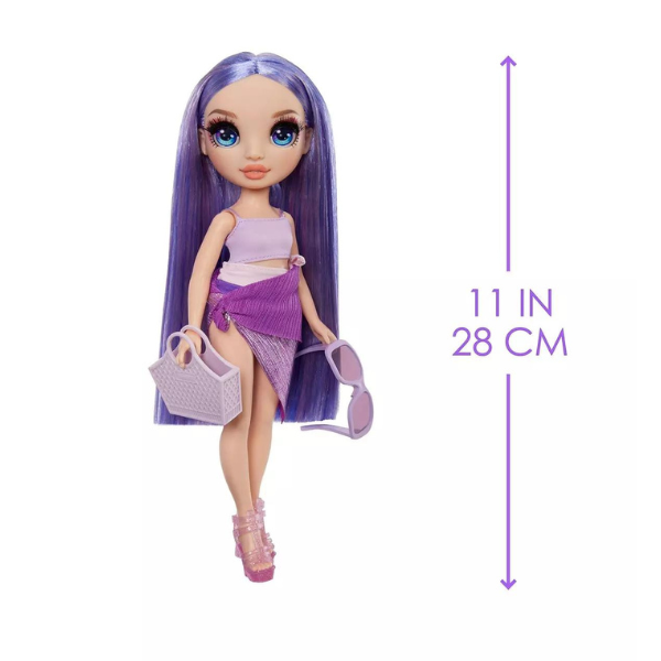 Rainbow High Swim & Style Violet Doll – Purple Fashion Doll
