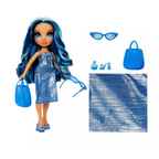 Rainbow High Swim & Style Skyler Doll – Blue Fashion Doll