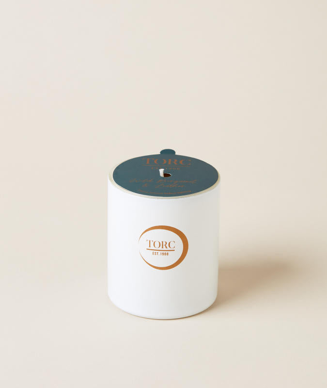 TORC Wild Bergamot & Leather Scented Candle
