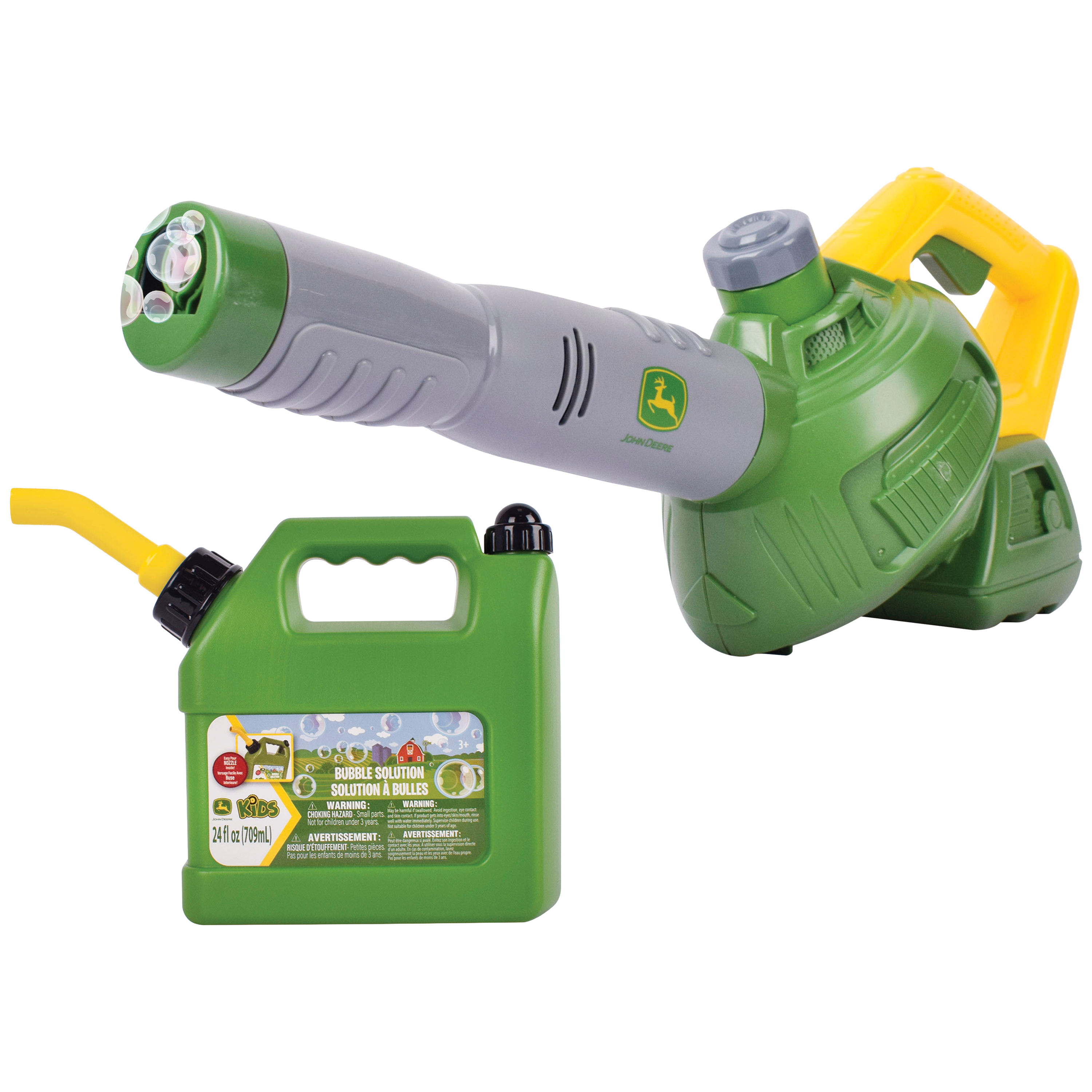 John Deere Kids Leaf Blower & Refill Can