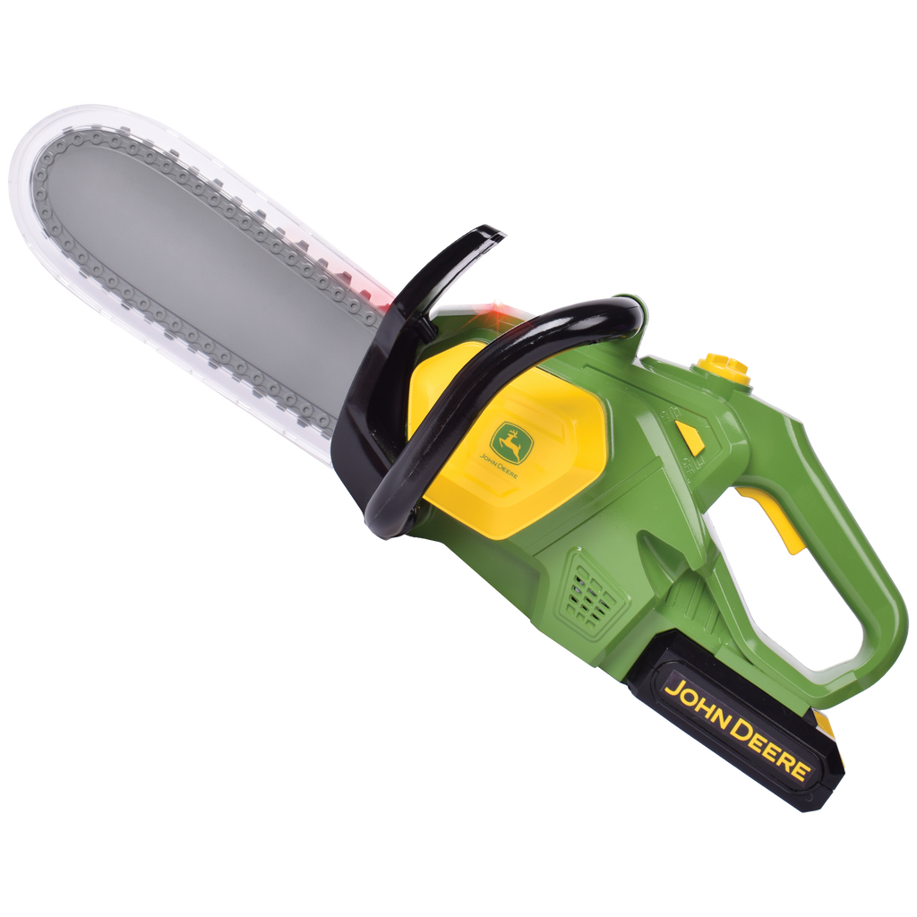 John Deere Kids Motorised Chainsaw by Tomy