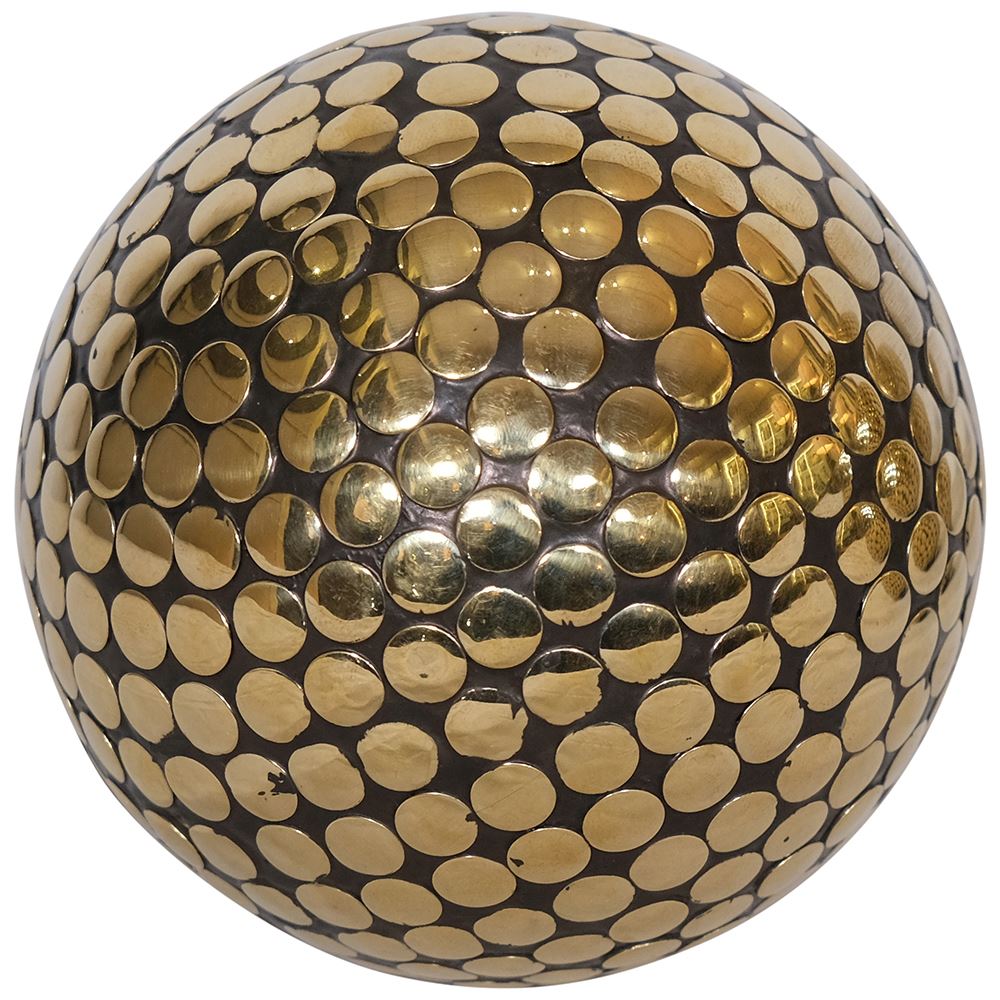 4 INCH GOLD BALL 10x10cm - Flemings Department Store