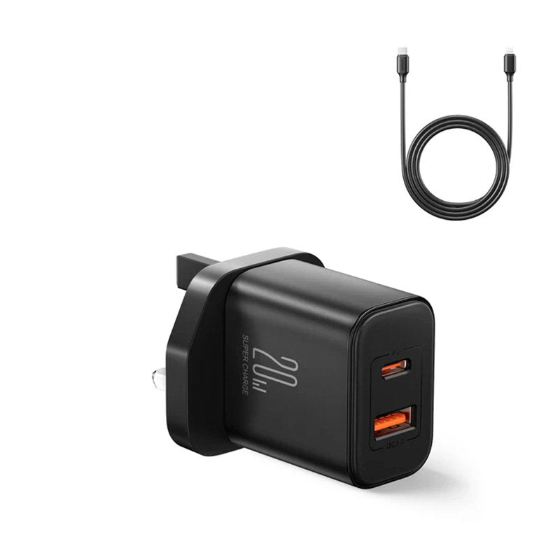 Joyroom JR-TCF05 20W USB-C + USB-A Dual-Port Fast Charger – view 2