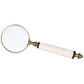 3" DIA. MAG.GLASS/BONE HANDLE 8x23cm - Flemings Department Store