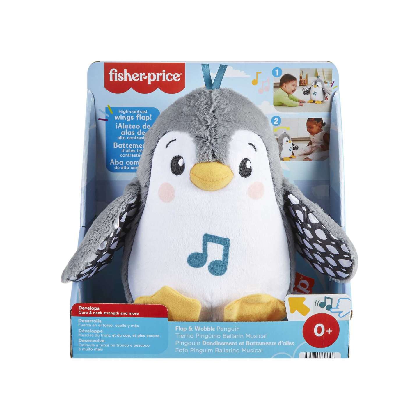 Fisher-Price Flap & Wobble Penguin - Flemings Department Store