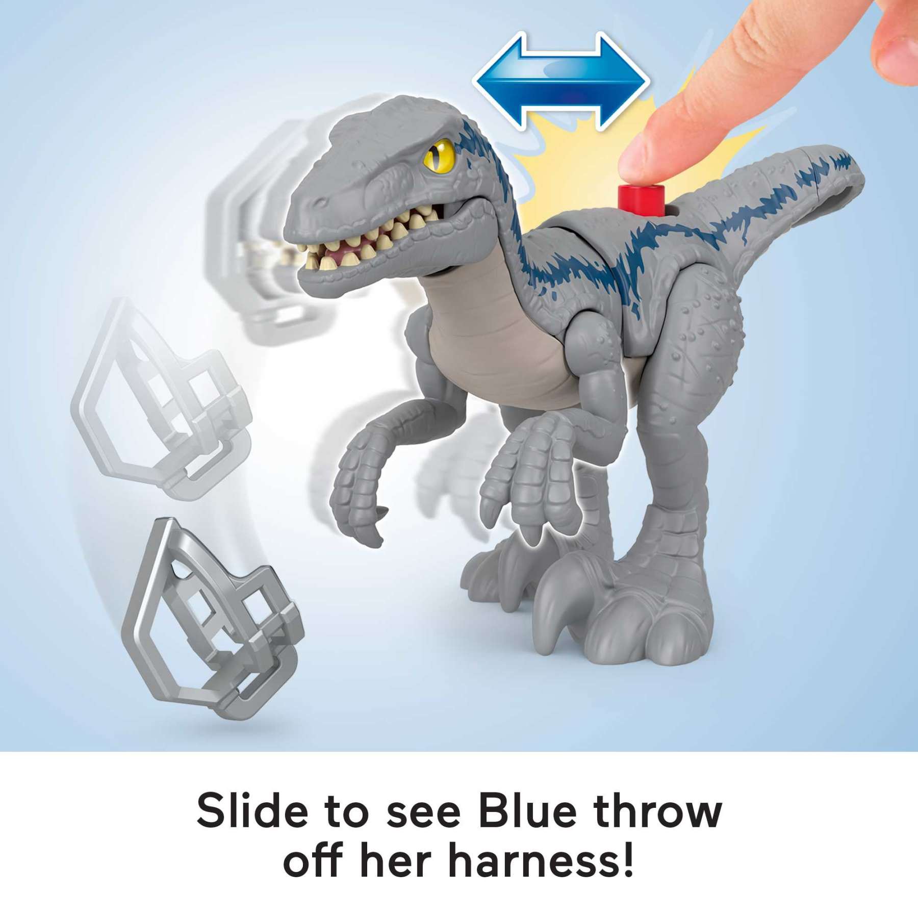 Imaginext Jurassic World Breakout 'Blue' - Flemings Department Store
