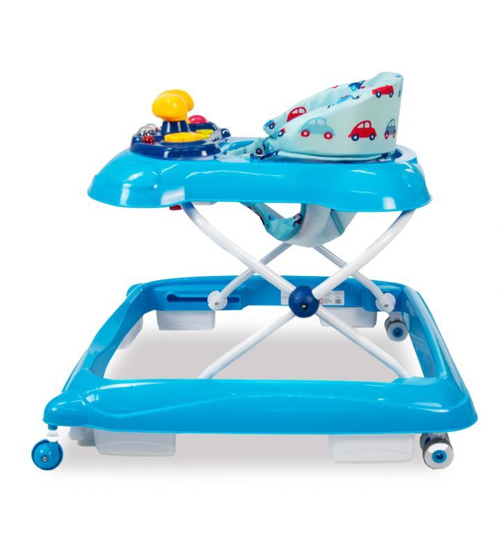 Asalvo Baby Walker Cars | Interactive Baby Walker with Activity Tray