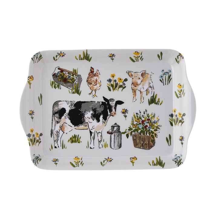 Portman Farm Tray - Scatter One Size in Grey - Flemings Department Store