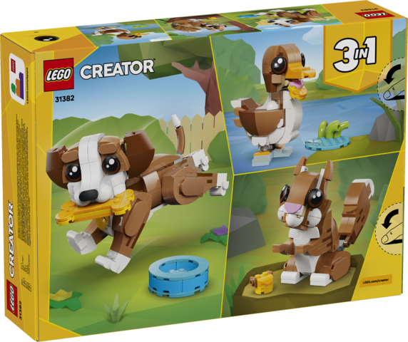 LEGO Cute Animals: Playful Puppy Dog 31382 – product image 3