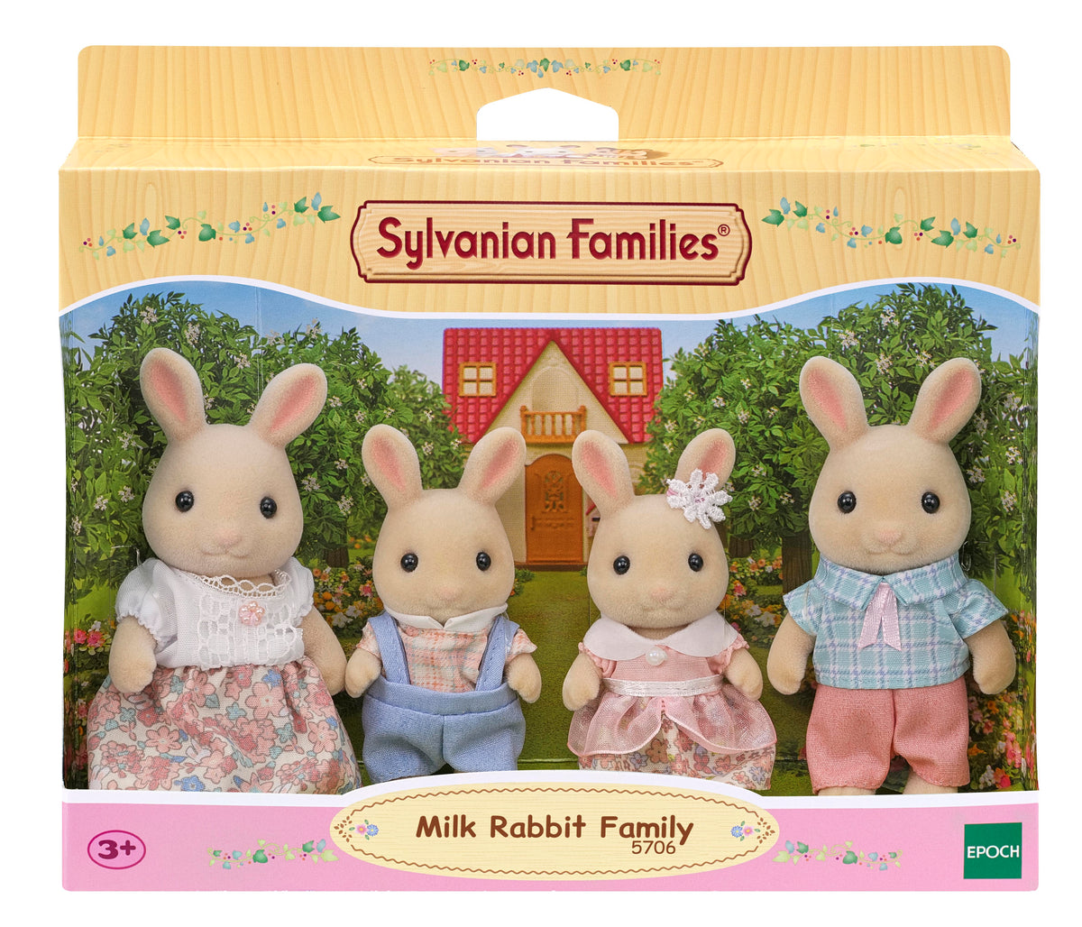 Sylvanian Families Milk Rabbit Family - image 5