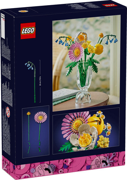 LEGO set packaging with floral design and LEGO logo