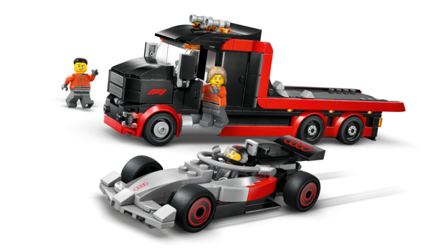LEGO F1 Display Truck with Audi F1 Race Car 60493
