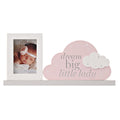 BAMBINO MANTEL PLAQUE FRAME "DREAM BIG LITTLE LADY" 37CM - Flemings Department Store
