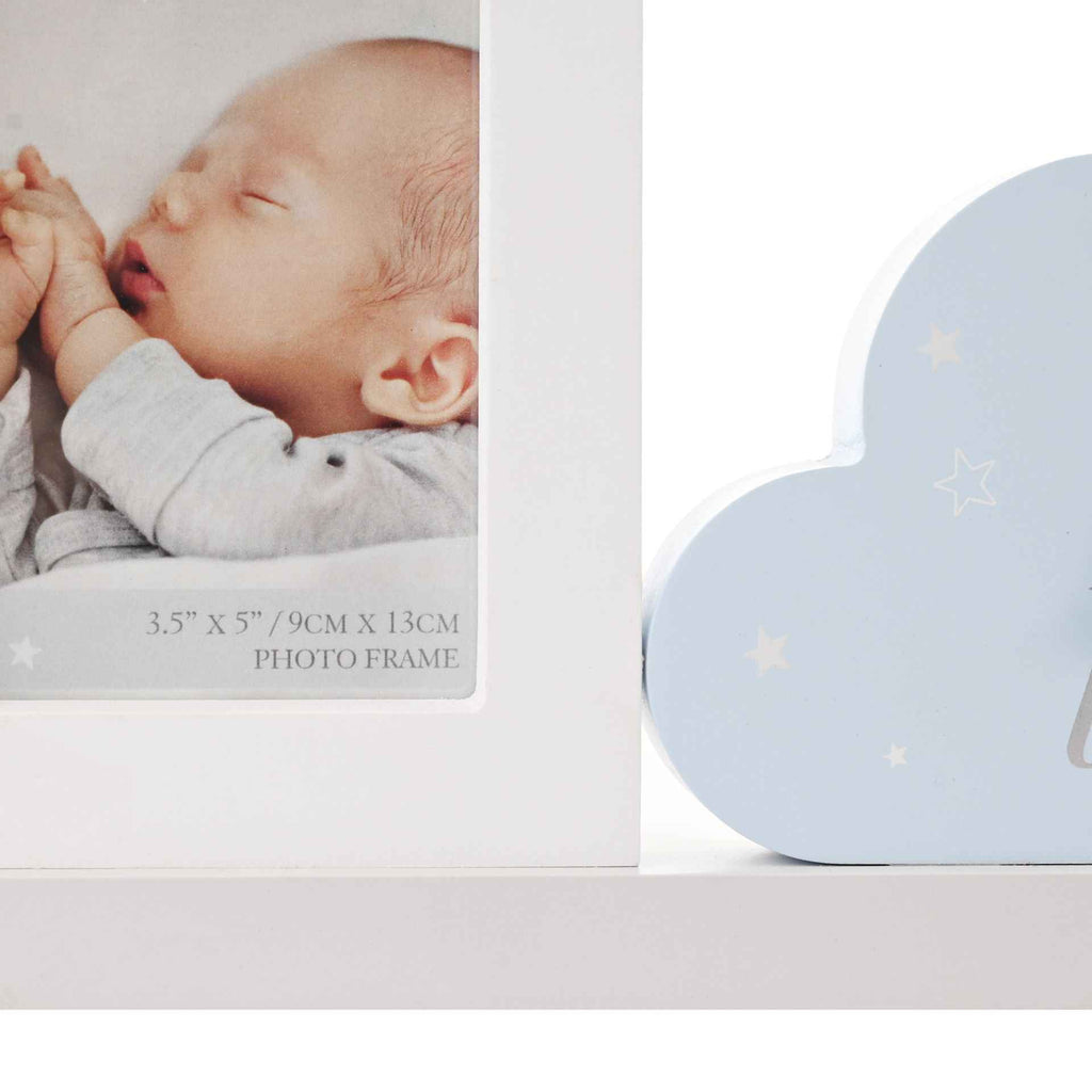 BAMBINO MANTEL PLAQUE FRAME "DREAM BIG LITTLE MAN" 37CM
