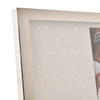 BAMBINO METAL PLATED OF ALL THE THINGS PHOTO FRAME 4" X 6"