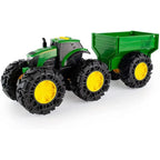 John Deere Monster Treads Tractor with Wagon – Lights & Sounds – view 11