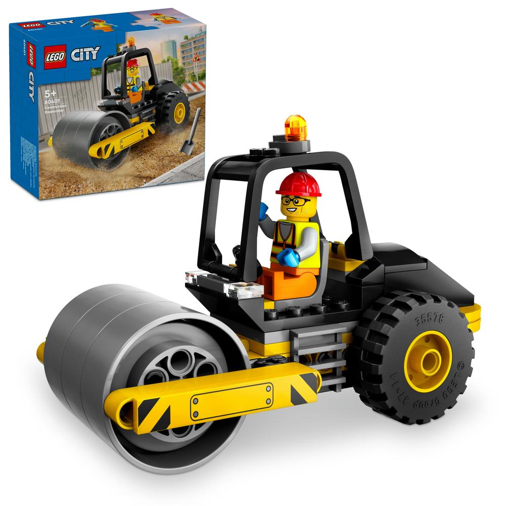 LEGO® City 60401 Construction Steamroller - Flemings Department Store
