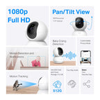 Tapo C200P2 Pan/Tilt Wi-Fi Camera – 1080p, Alarms, Motion Alerts