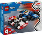LEGO F1 Williams Racing & Haas F1 Race Cars 60464