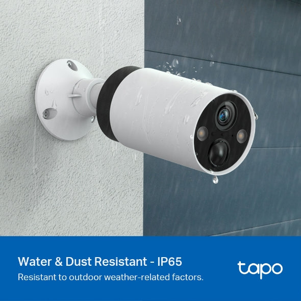Tapo C420S2 Wire-Free 2K Security Cameras – 2-Pack, Night Vision, AI