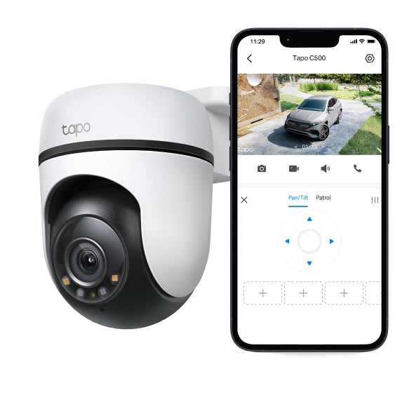 Tapo C500 Outdoor Security Camera – 1080p, 360°, AI, Night Vision