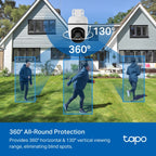 Tapo C500 Outdoor Security Camera – 1080p, 360°, AI, Night Vision