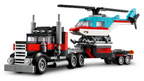 LEGO Flatbed Truck with Helicopter 31146