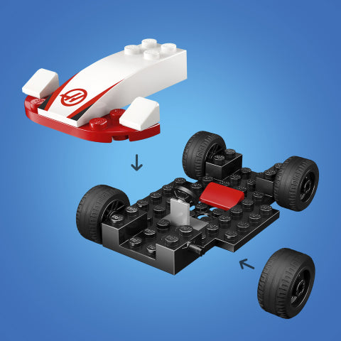 LEGO F1 Williams Racing & Haas F1 Race Cars 60464