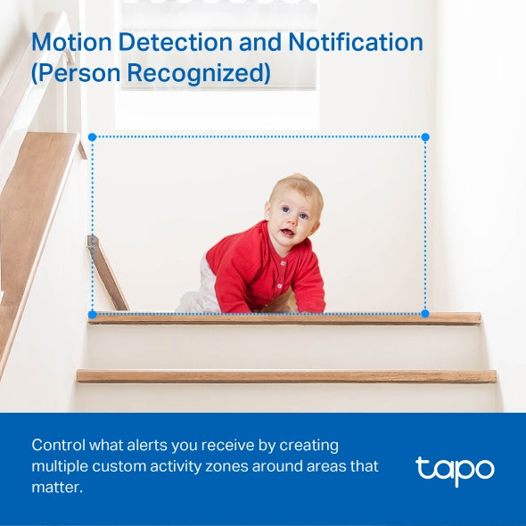 Tapo C200 Pan/Tilt Wi-Fi Camera – 1080p, Motion Alerts, Night Vision