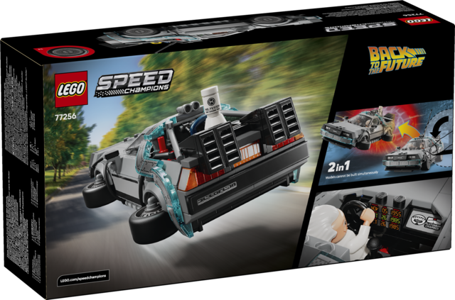 LEGO Speed Champions Back to the Future set packaging
