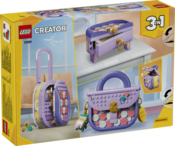 LEGO Art Fashion Bag with Storage 31391 – product image 2
