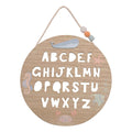 HOVER TO ZOOM IMAGES PETIT CHERI ALPHABET PLAQUE 24CM X 24CM