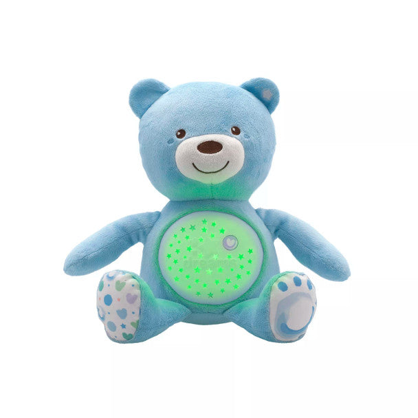 Chicco First Dreams Baby Bear Plush and Projector – Soothing Night Light Teddy